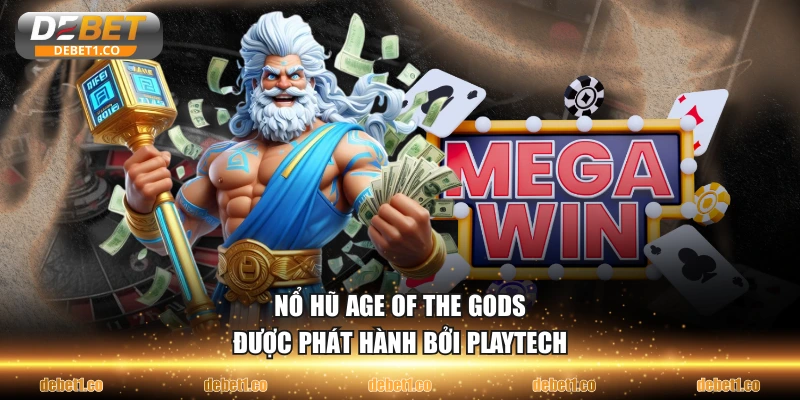 Nổ hũ Age of the Gods được phát hành bởi Playtech