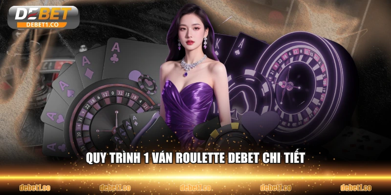 Quy trình 1 ván Roulette DEBET chi tiết